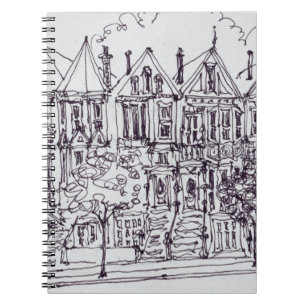 Painted Ladies San Francisco, California Notebook