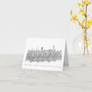 Painted Ladies, San Francisco, United States Card