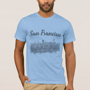 Painted Ladies, San Francisco, United States T-Shirt