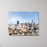 Painted Ladies Victorian Homes in San Francisco