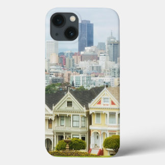 Painted Ladies, Victorian houses and skyline iPhone 13 Case