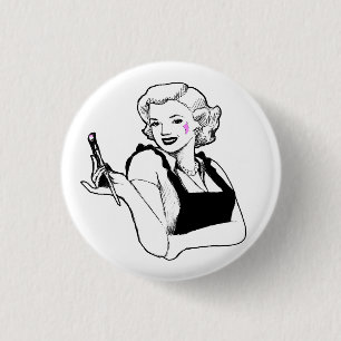 Painted Ladies - Woman Artist Pin