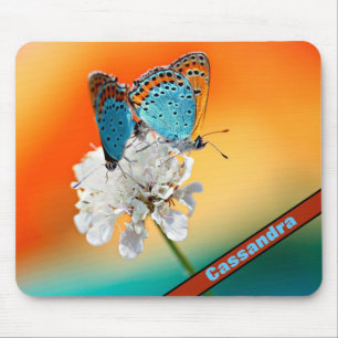 Painted Lady Butterflies Mouse Mat