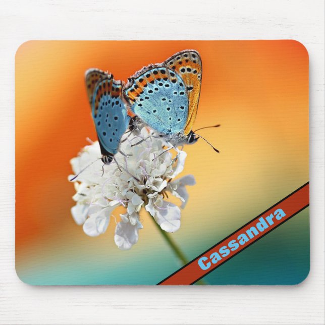 Painted Lady Butterflies Mouse Mat (Front)