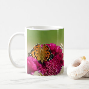 Painted Lady Butterfly Coffee Mug