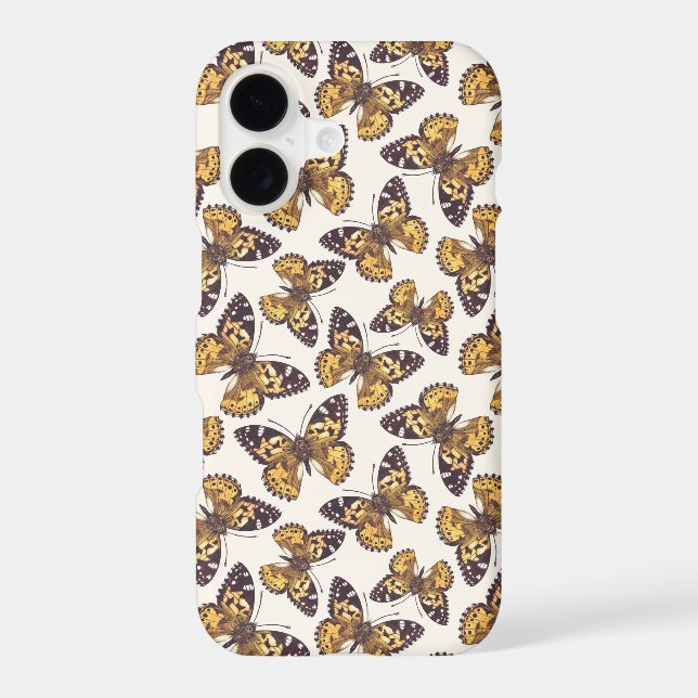 Painted lady butterfly pattern (Back)