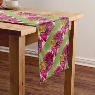 Painted Lady Butterfly Short Table Runner