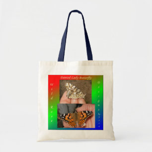 Painted Lady Butterfly Tote Bag