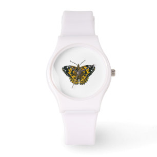 Painted lady butterfly watch