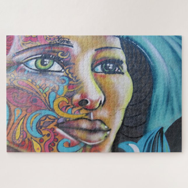 painted lady jigsaw puzzle (Horizontal)