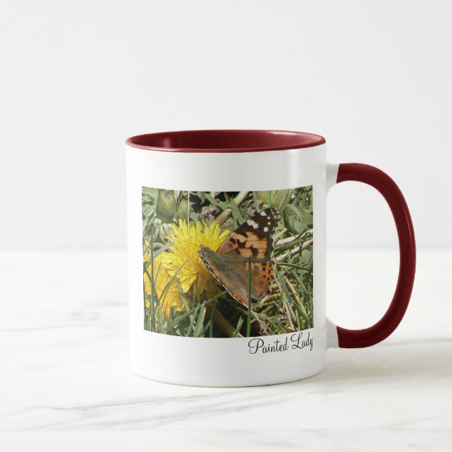 Painted Lady Mug (Right)
