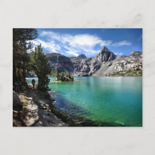 Painted Lady on Upper Rae Lake 2 - John Muir Trail Postcard