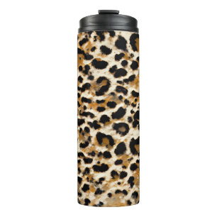 Painted Leopard Thermal Tumbler