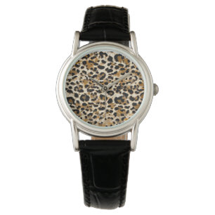 Painted Leopard Watch