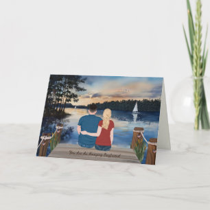Painted Letters From Home, Boyfriend In Bootcamp Card