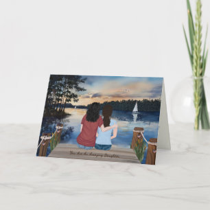 Painted Letters From Home, Daughter In Bootcamp Card