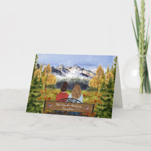 Painted Letters From Home, Daughter In Bootcamp Card