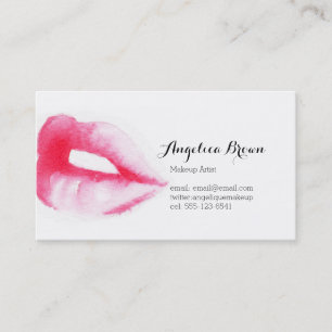 Painted Lips Business Card
