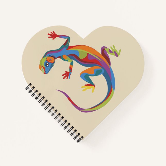 Painted Lizard Notebook (Front)