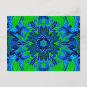 PAINTED LOTUS 20 POSTCARD