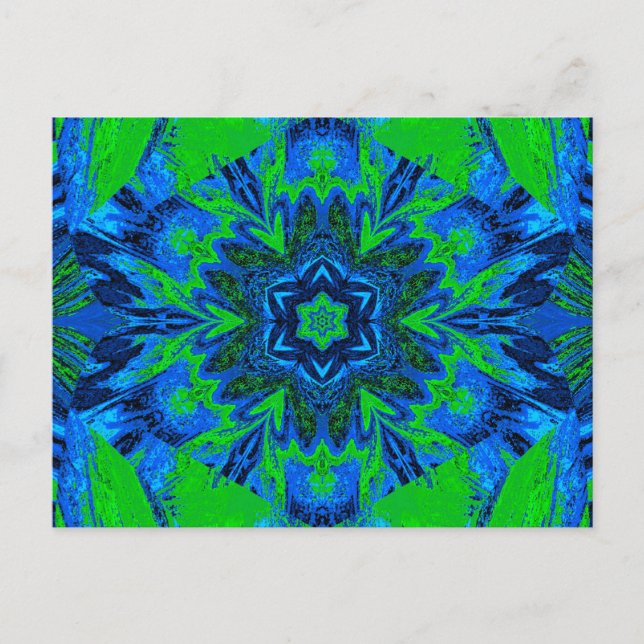 PAINTED LOTUS 20 POSTCARD (Front)