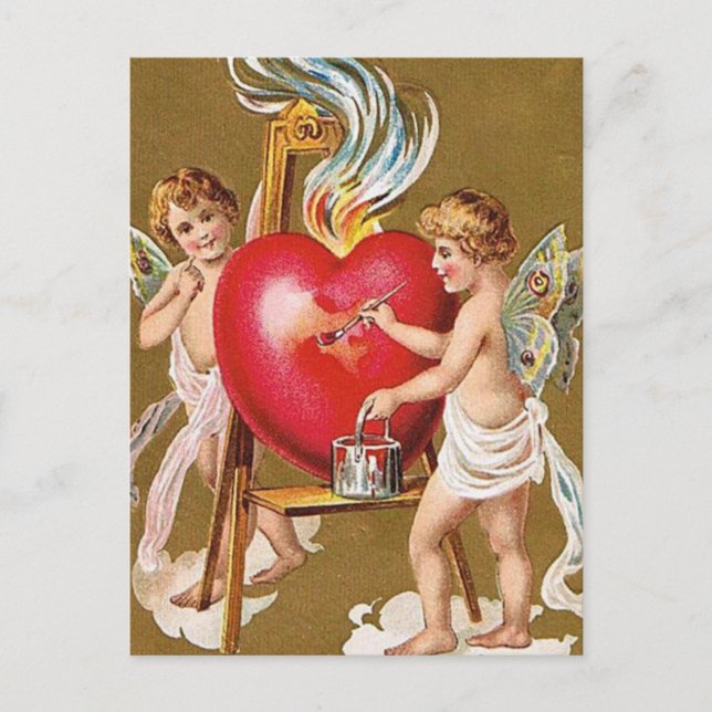 Painted Love Postcard (Front)