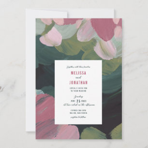 Painted Love Wedding Invitation Invitation
