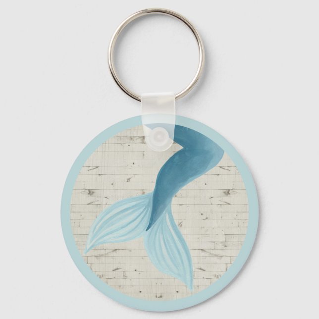 Painted Mermaid Collection Key Ring (Front)