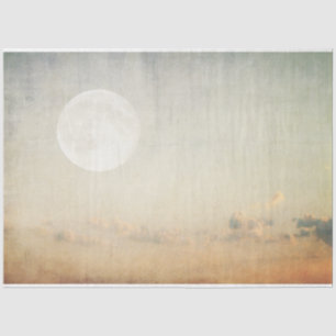Painted Moon Sky 20x30 Decoupage Background Tissue Paper