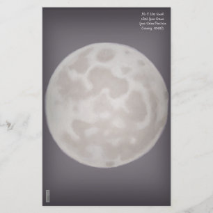 Painted Moon Stationery