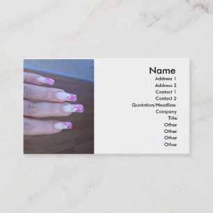 Painted Nails Business card