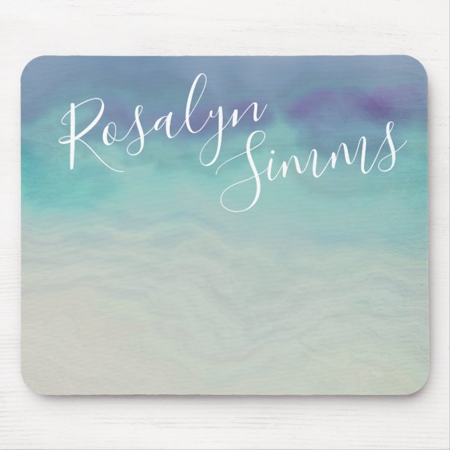 Painted Ocean Mouse Mat (Front)