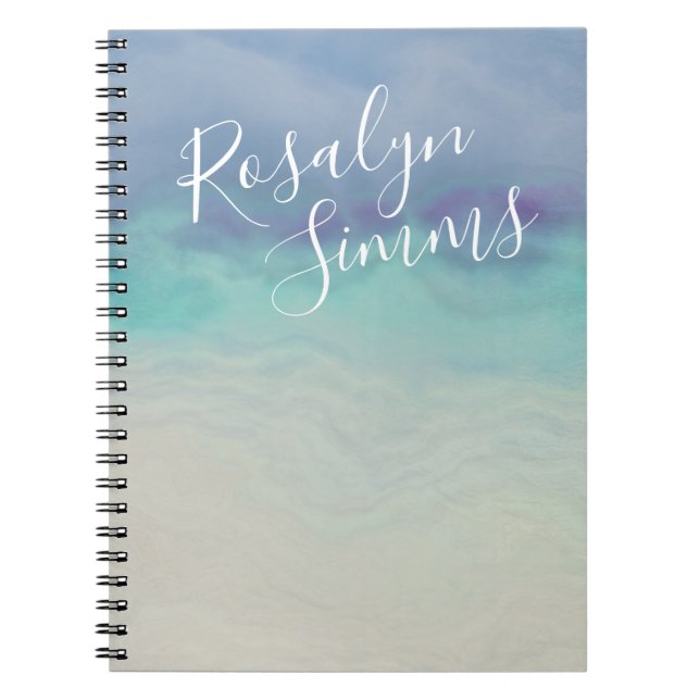 Painted Ocean Notebook (Front)