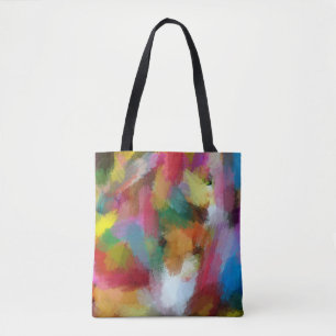 Painted On Tote Bag