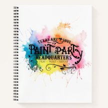 Painted Paint Party Headquarters Journal