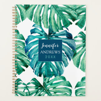 Painted Palm Leaf Planner