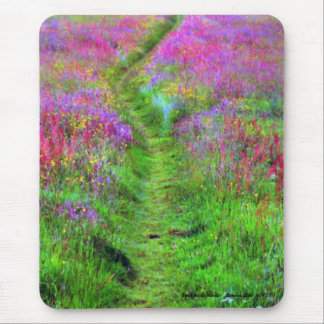 Painted Path to the Woods Mouse Mat