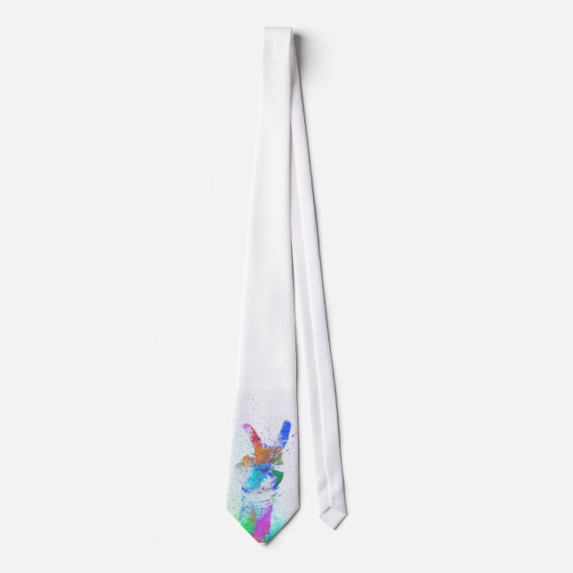 Painted Peace Tie (Front)