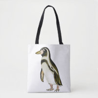 Painted Penguin Tote bag 