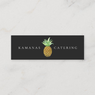 Painted Pineapple Catering Mini Business Card