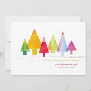Painted Pines Holiday Card