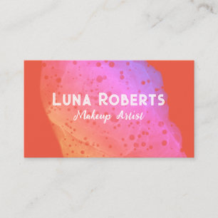 Painted Rainbow Business Card