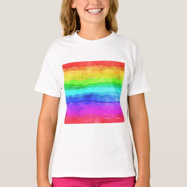 Painted Rainbow T-Shirt (Front)