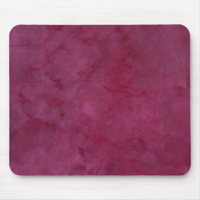 painted red wall mouse mat (Front)
