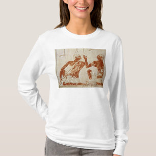 Painted relief depicting a flute player T-Shirt