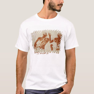 Painted relief depicting a flute player T-Shirt