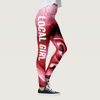 PAINTED ROSE LOCAL GIRL LEGGINGS