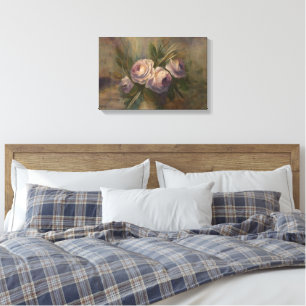Painted Roses 18" x 12"  Canvas Print