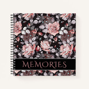 Painted Roses Notebook