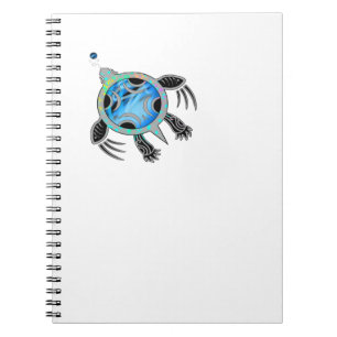 Painted Sea Turtle Notebook